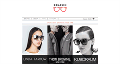 Desktop Screenshot of coassinocchiali.it